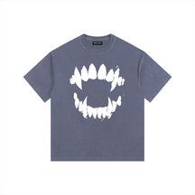 Vampire Bite Vintage Washed Oversized T-Shirt - Goth Cloth Co.gymwear260811PODPQ9398049