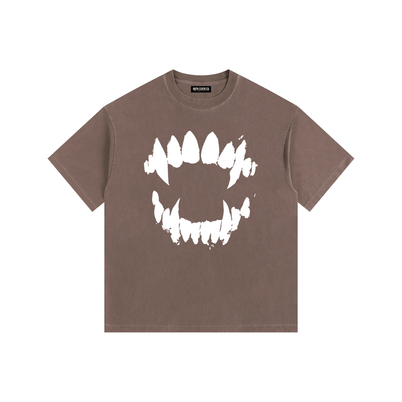 Vampire Bite Vintage Washed Oversized T-Shirt - Goth Cloth Co.gymwear260811PODPQ9398057