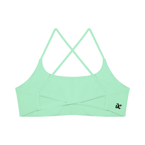 Venom Heart Women's Cross Strap Sports Bra - Goth Cloth Co.gymwear260905PODCI0750016