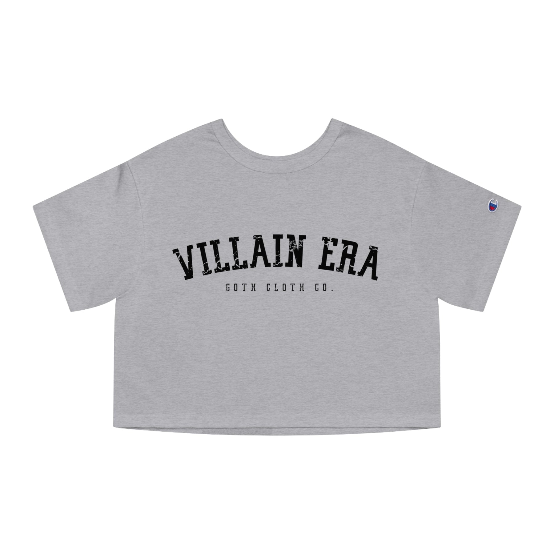 Villain Era Uni. Heavyweight Crop Top - Goth Cloth Co.T-Shirt11244547957399395672