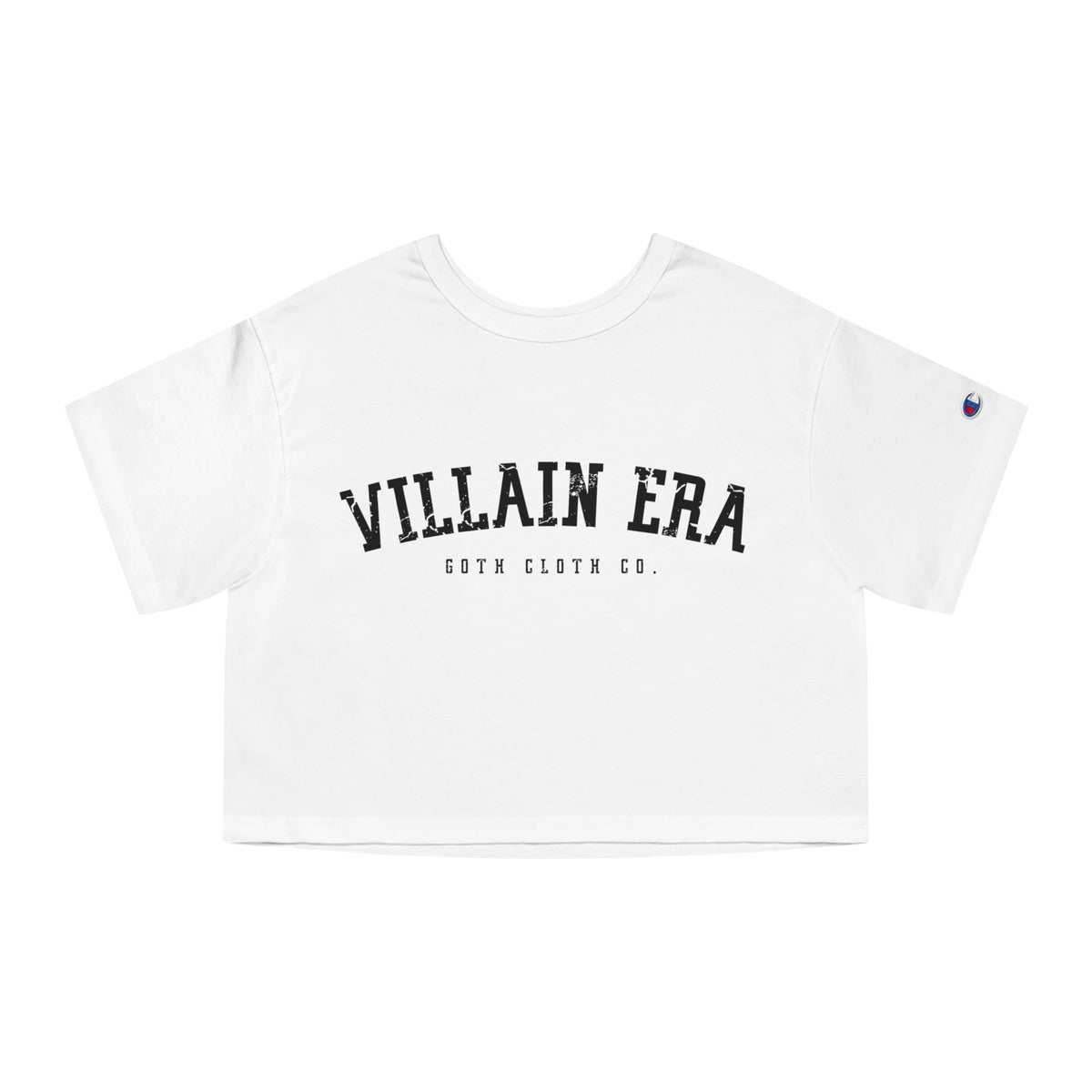 Villain Era Uni. Heavyweight Crop Top - Goth Cloth Co.T-Shirt19995489475561559715