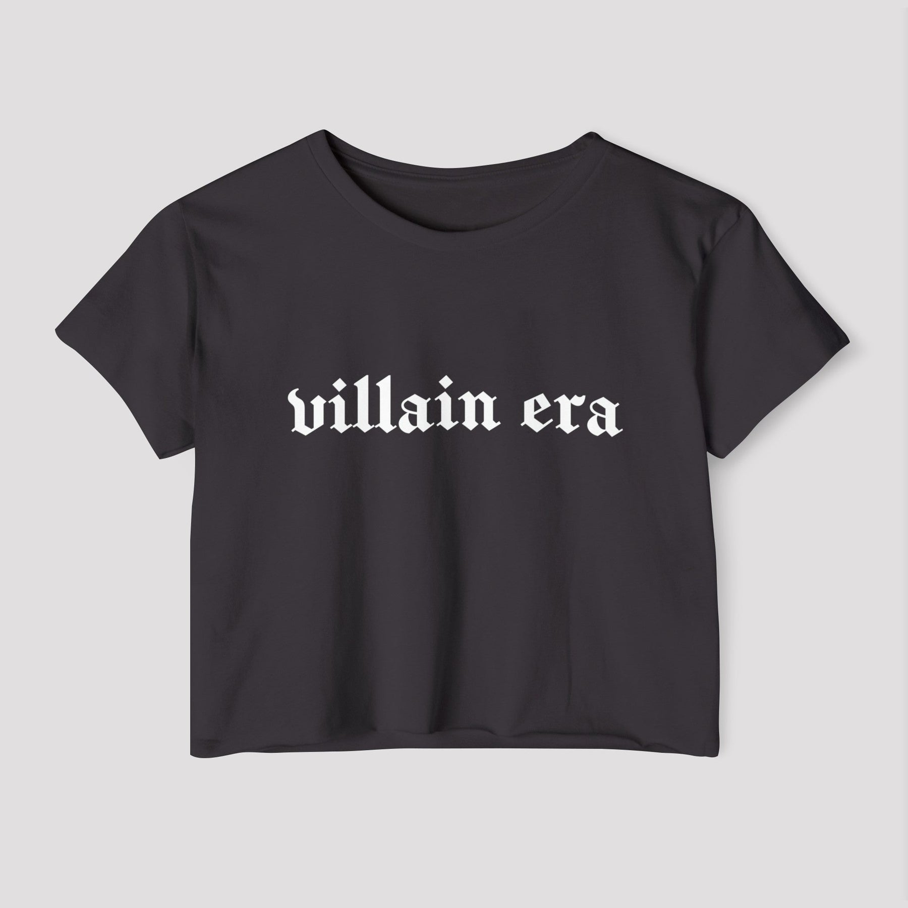 Villain Era Women's Lightweight Crop Top (READY TO SHIP) - Goth Cloth Co.20923445789992698000