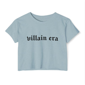 Villain Era Women's Lightweight Crop Top - Goth Cloth Co.T - Shirt19302184746544432634