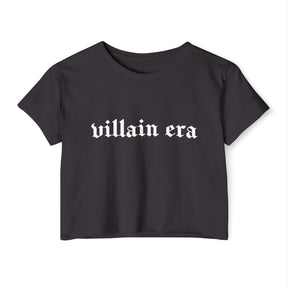 Villain Era Women's Lightweight Crop Top - Goth Cloth Co.T - Shirt28026488247430419819