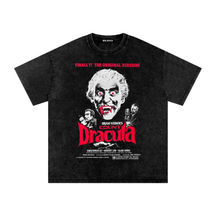 Vintage Dracula Poster Acid Washed T-Shirt - Goth Cloth Co.gymwear260812PODPQ5570001
