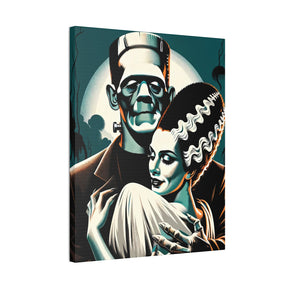 Vintage Horror Frankenstein & Bride Canvas Wall Art - Goth Cloth Co.Canvas31810430303878884373