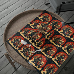 Vintage Krampus Gift Wrap Paper - Goth Cloth Co.Home Decor15588189278913643450