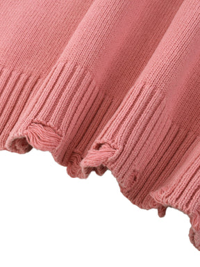 Vintage Washed Hand - Frayed Sweater - Goth Cloth Co.251210PODUU0828011