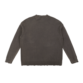 Vintage Washed Hand - Frayed Sweater - Goth Cloth Co.251210PODUU0828011