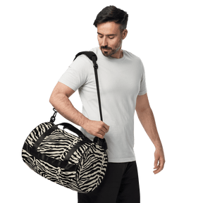 Vintage Zebra Duffle Bag - Goth Cloth Co.gymwear7261863_15155