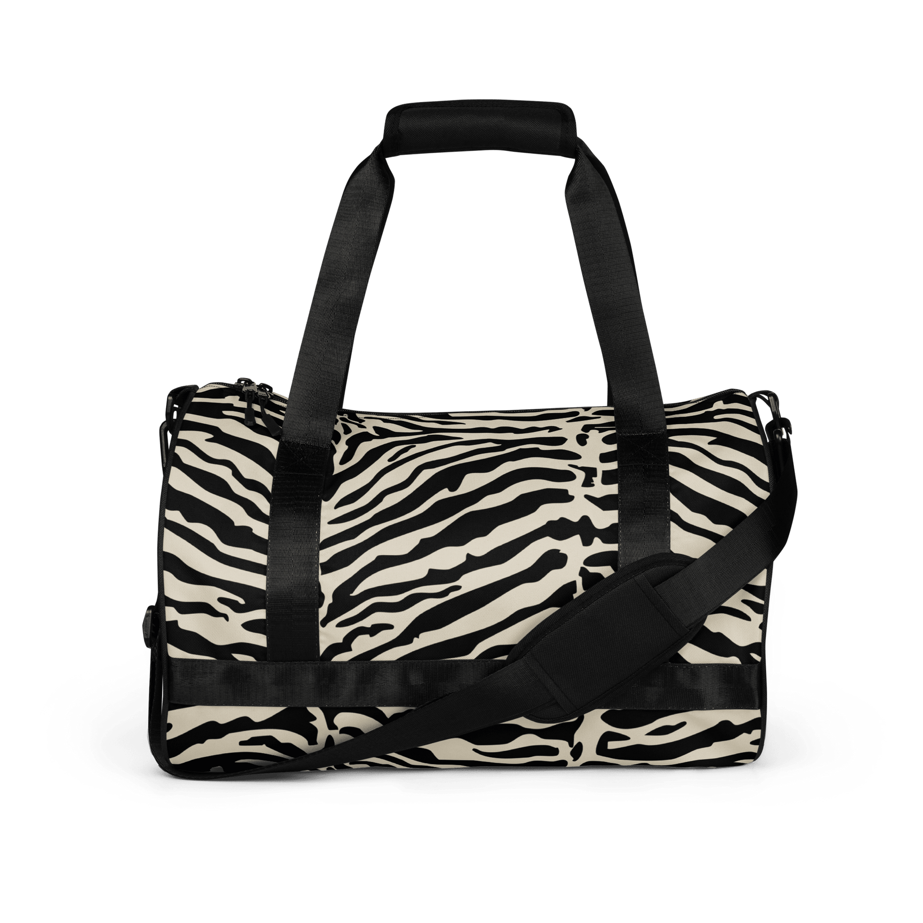 Vintage Zebra Duffle Bag - Goth Cloth Co.gymwear7261863_15155
