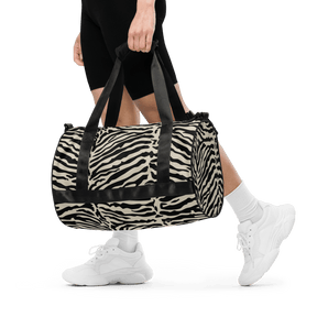 Vintage Zebra Duffle Bag - Goth Cloth Co.gymwear7261863_15155