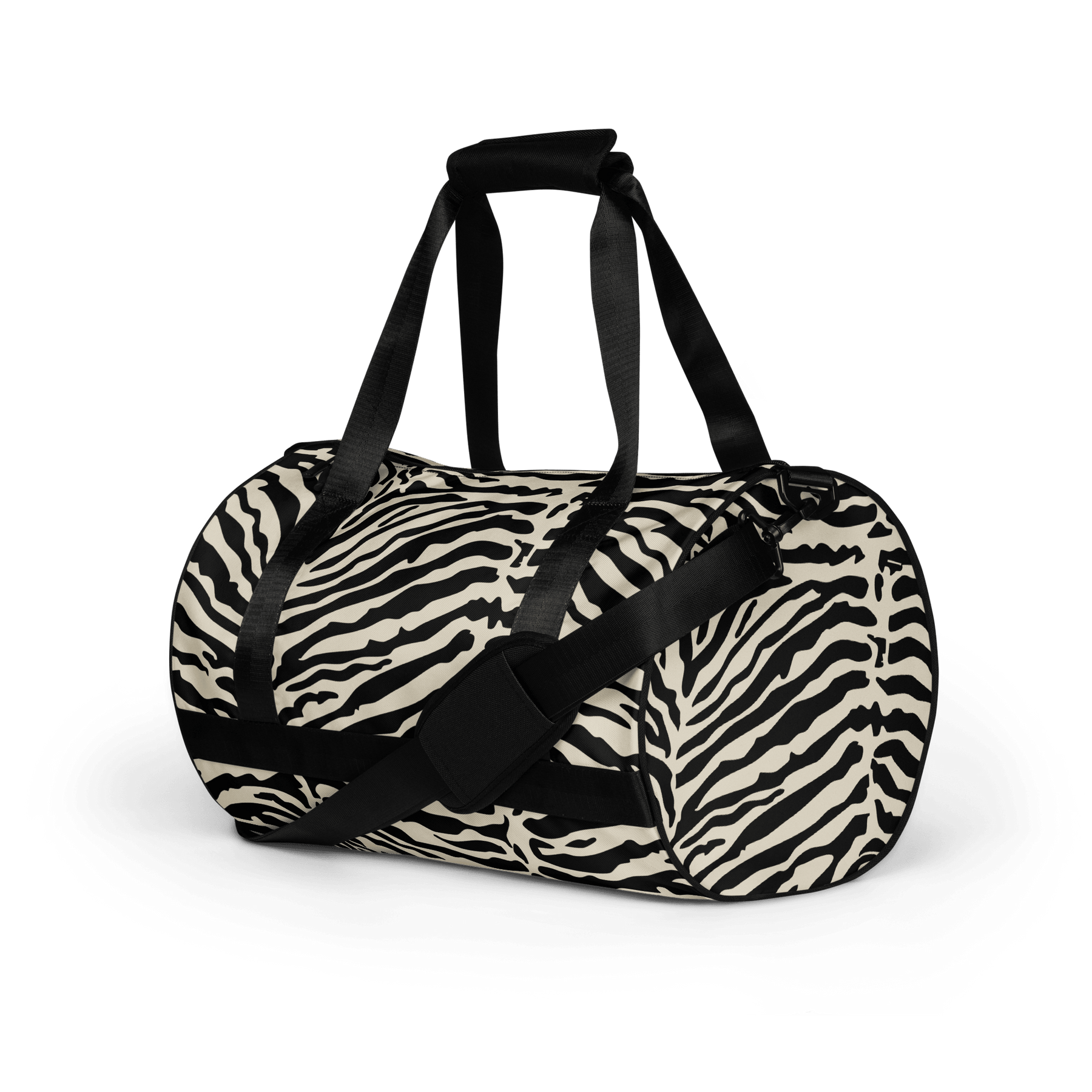 Vintage Zebra Duffle Bag - Goth Cloth Co.gymwear7261863_15155
