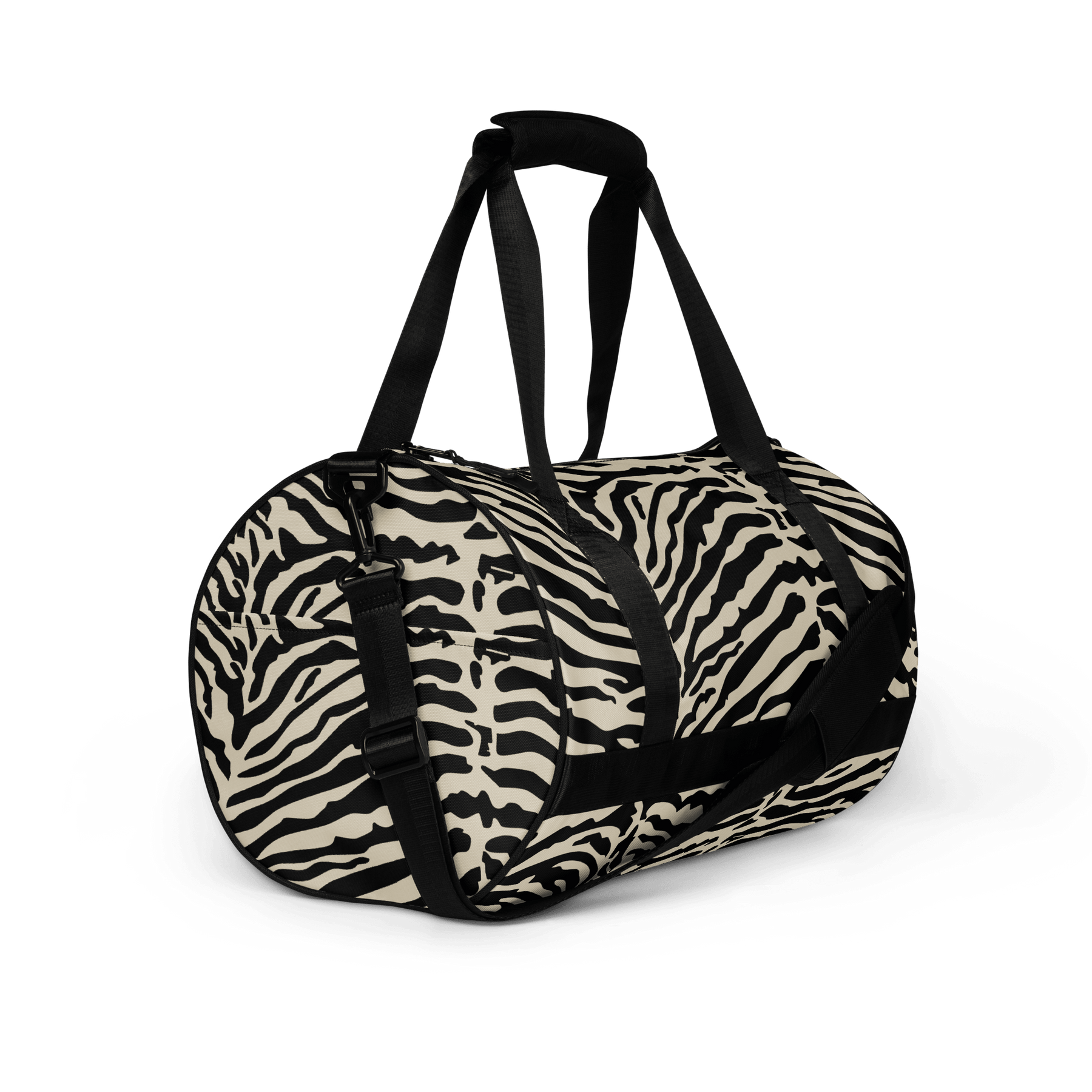 Vintage Zebra Duffle Bag - Goth Cloth Co.gymwear7261863_15155