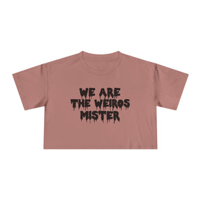 We Are The Weirdos Crop Top - Goth Cloth Co.T-Shirt11208049420889797067