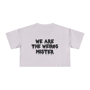 We Are The Weirdos Crop Top - Goth Cloth Co.T-Shirt19357842148949335703