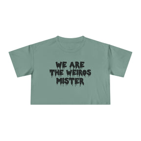 We Are The Weirdos Crop Top - Goth Cloth Co.T-Shirt21898634758919705614