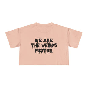We Are The Weirdos Crop Top - Goth Cloth Co.T-Shirt23510021717460098653