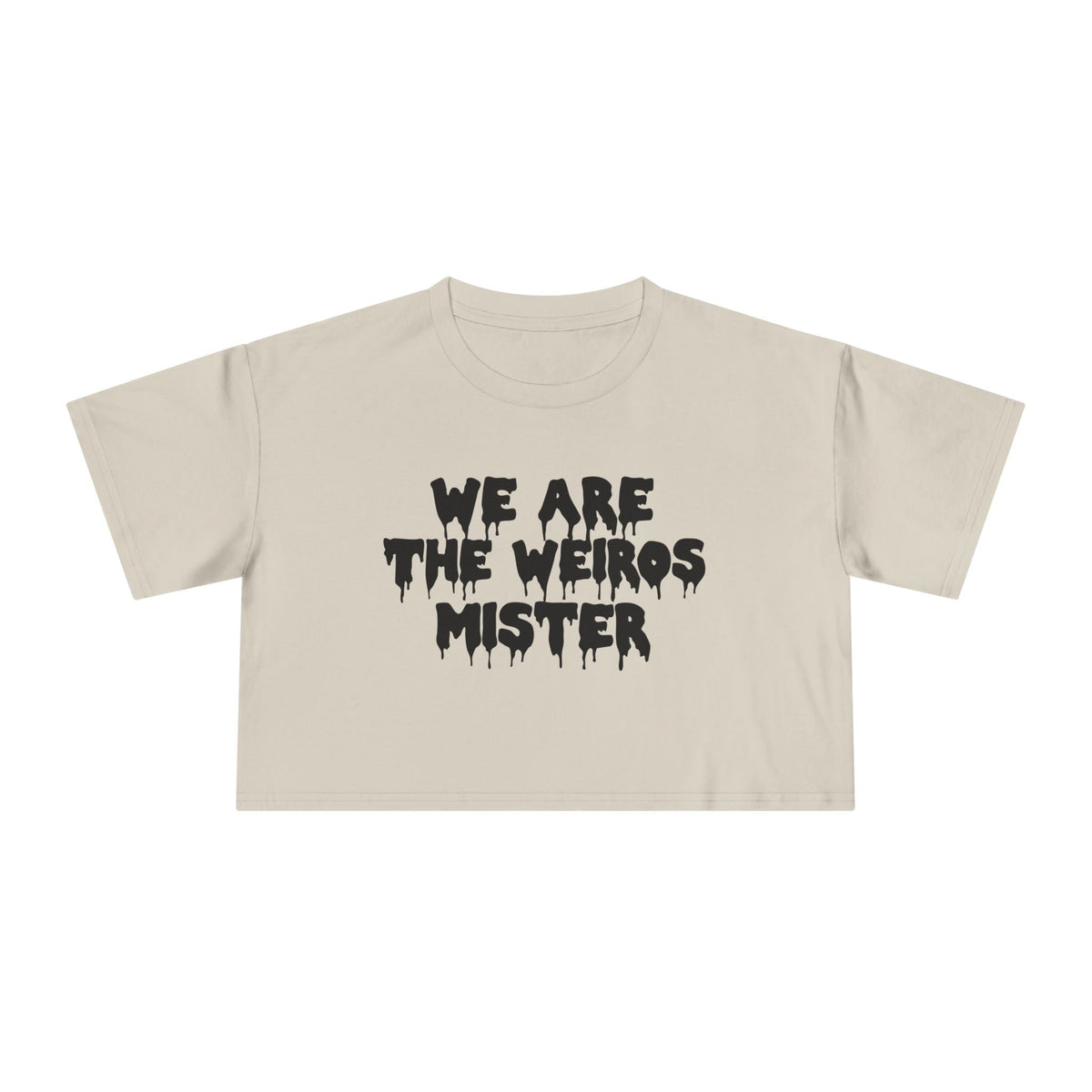 We Are The Weirdos Crop Top - Goth Cloth Co.T-Shirt33496458894558157419