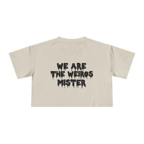 We Are The Weirdos Crop Top - Goth Cloth Co.T-Shirt33496458894558157419