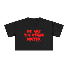 We Are The Weirdos Crop Top - Goth Cloth Co.T-Shirt39419391520217711169