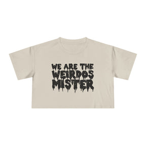 We Are The Weirdos Mister Crop Top - Goth Cloth Co.T-Shirt19239052031471089936