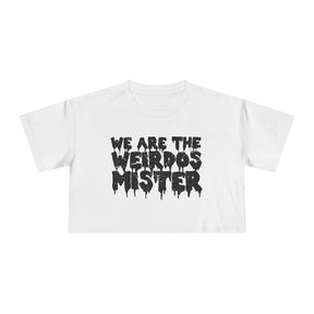 We Are The Weirdos Mister Crop Top - Goth Cloth Co.T-Shirt27398135635189911461