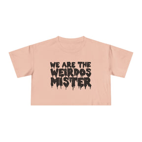 We Are The Weirdos Mister Crop Top - Goth Cloth Co.T-Shirt33963988883619535107