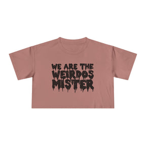 We Are The Weirdos Mister Crop Top - Goth Cloth Co.T-Shirt78060157660273918237
