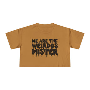 We Are The Weirdos Mister Crop Top - Goth Cloth Co.T-Shirt78060157660273918237