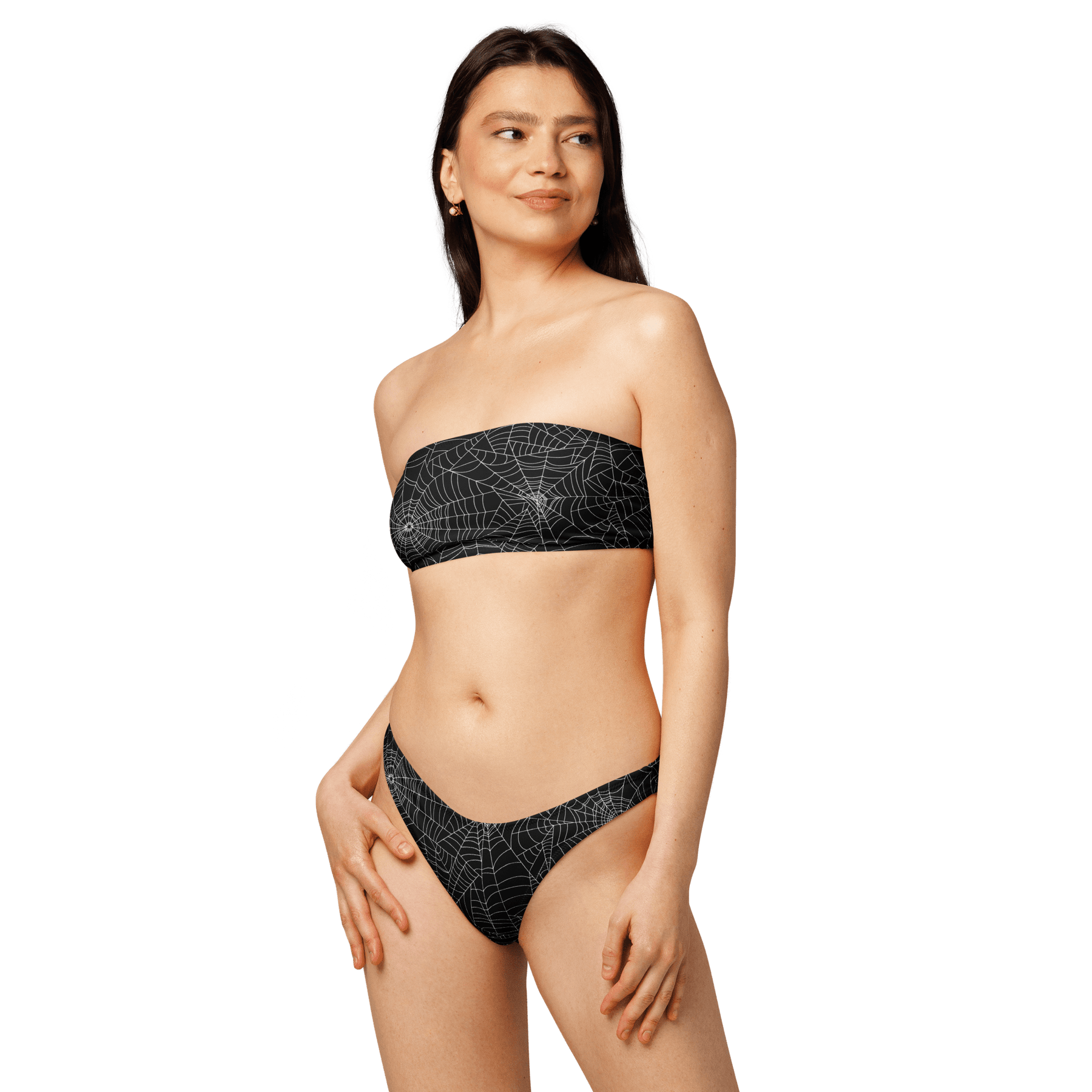 Web Weaver Bandeau Bikini Top - Goth Cloth Co.6498507_22682