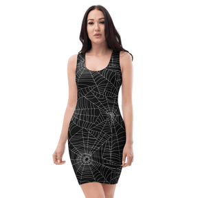 Web Weaver Bodycon Dress - Goth Cloth Co.9080672_7788