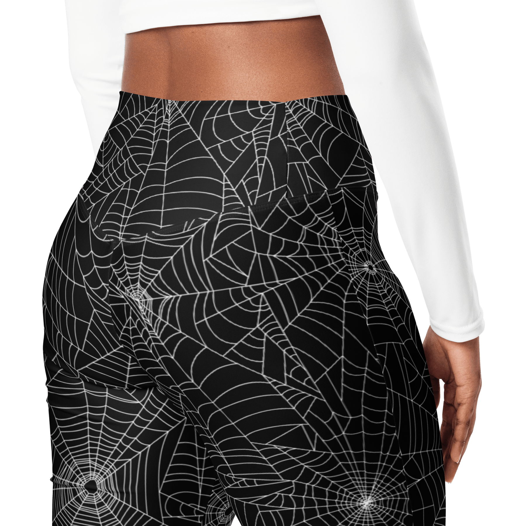 Web Weaver Flare Leggings - Goth Cloth Co.1641786_19331