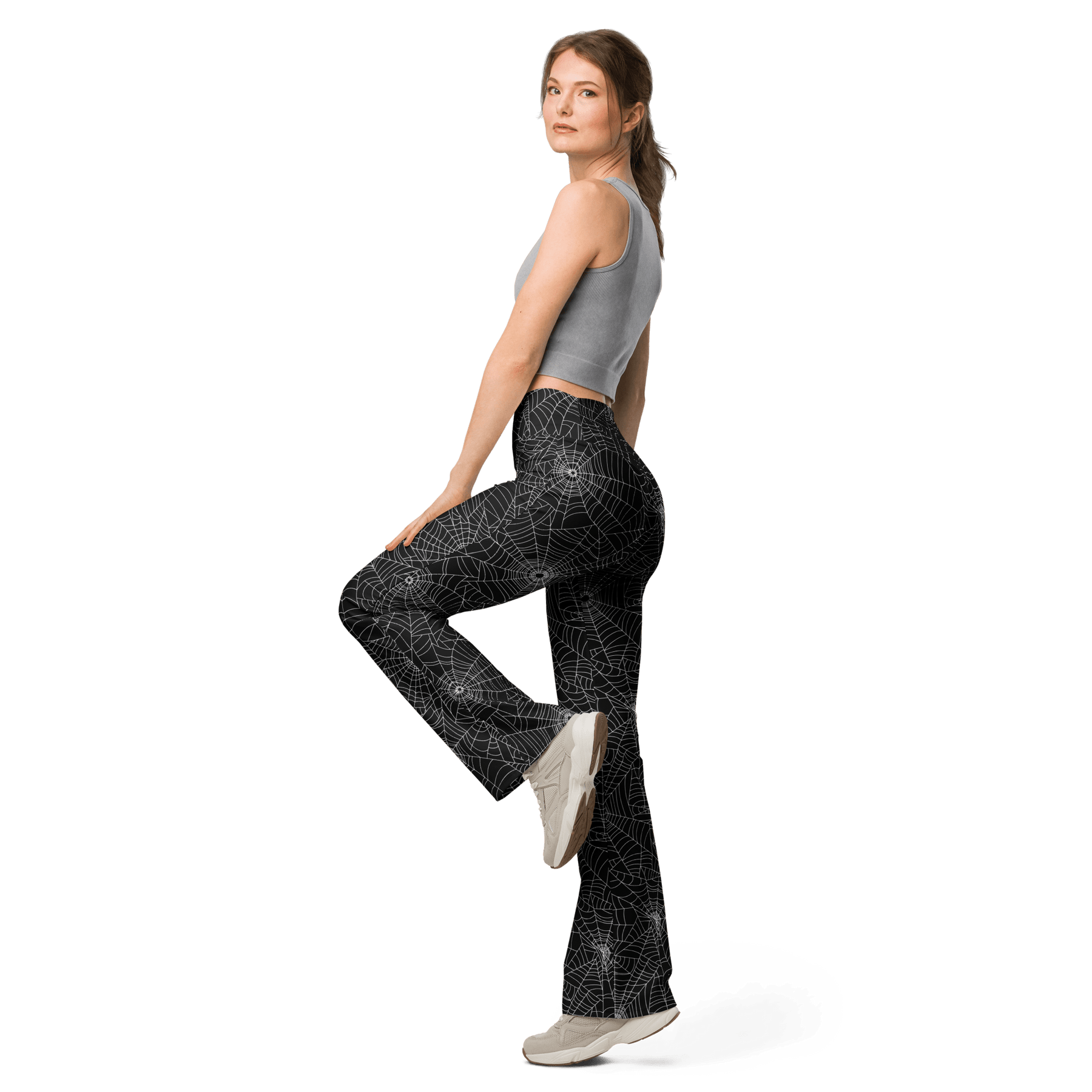 Web Weaver Flare Leggings - Goth Cloth Co.1641786_19331