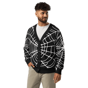Web Weaver Knit Cardigan - Goth Cloth Co.5967246_21030