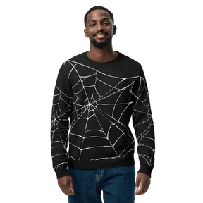 Web Weaver Knit Crew Neck Sweater - Goth Cloth Co.7150911_19635
