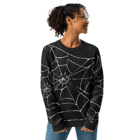 Web Weaver Knit Crew Neck Sweater - Goth Cloth Co.7150911_19635