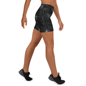 Web Weaver Yoga Shorts - Goth Cloth Co.2490829_9079