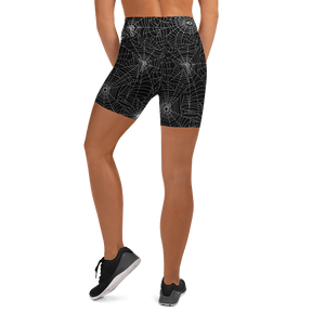 Web Weaver Yoga Shorts - Goth Cloth Co.2490829_9079