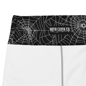 Web Weaver Yoga Shorts - Goth Cloth Co.2490829_9079