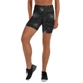 Web Weaver Yoga Shorts - Goth Cloth Co.2490829_9079