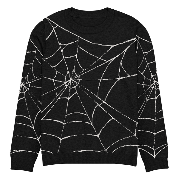 Webs We Weave Knit Crew Neck Sweater - Goth Cloth Co.7150911_19635