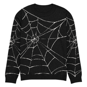 Webs We Weave Knit Crew Neck Sweater - Goth Cloth Co.7150911_19635