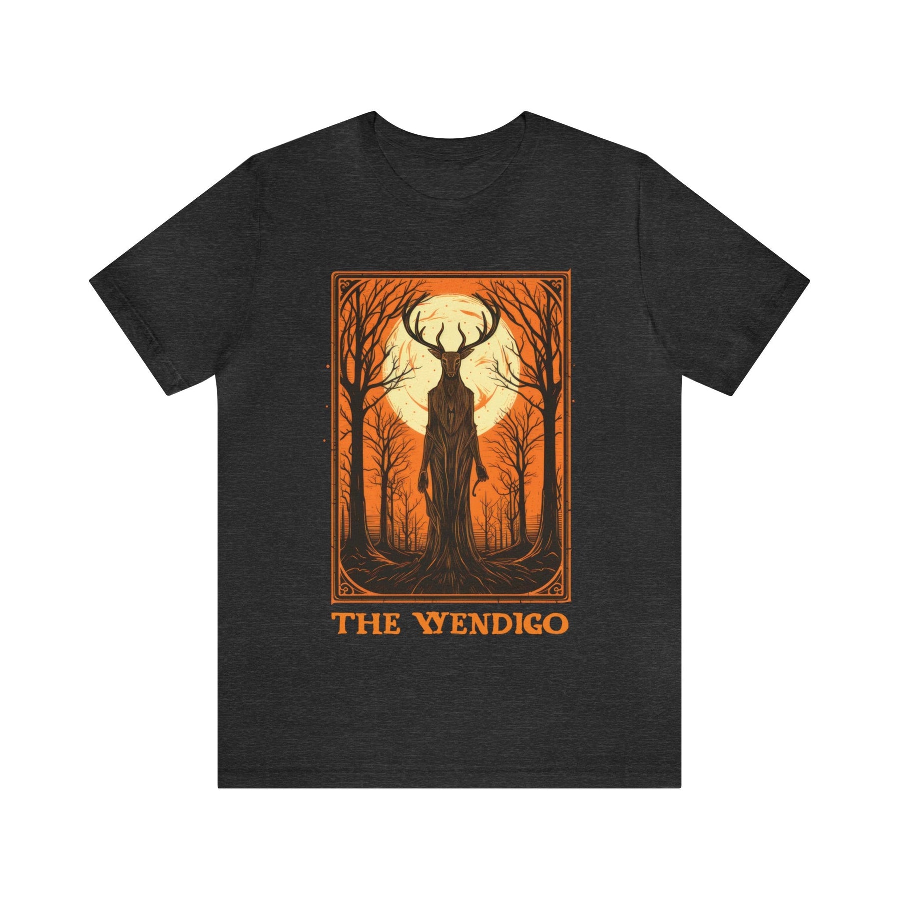 Wendigo Tarot Card T-Shirt - Goth Cloth Co.T-Shirt13182249437935668552