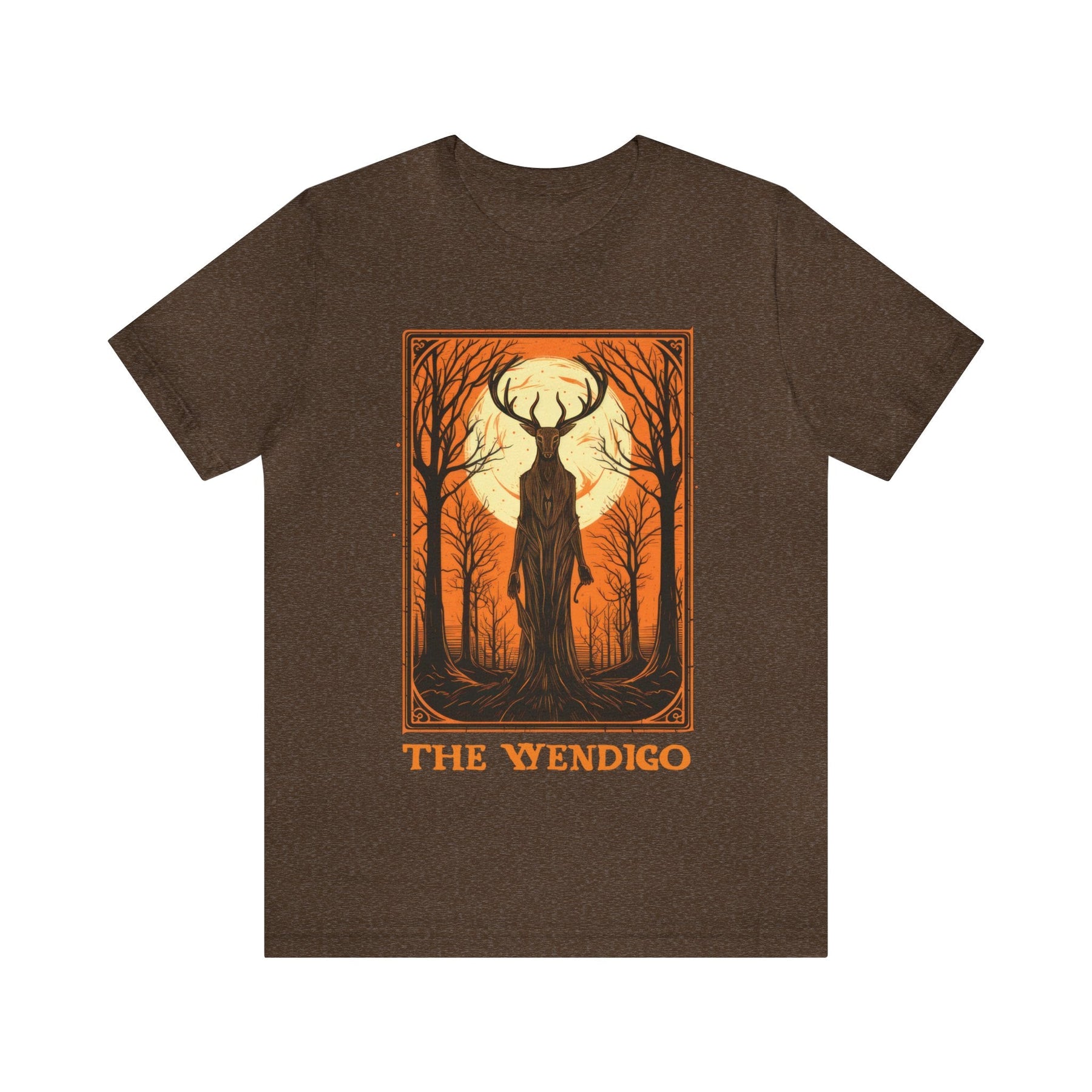 Wendigo Tarot Card T-Shirt - Goth Cloth Co.T-Shirt13557469179498213121