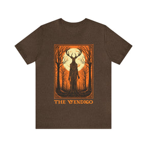 Wendigo Tarot Card T-Shirt - Goth Cloth Co.T-Shirt13557469179498213121