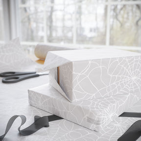 Whisper Webs Gift Wrap - Goth Cloth Co.Home Decor27624544452275184365