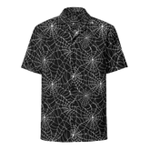 Wicked Web Weave Button - Up Shirt - Goth Cloth Co.8081350_17117