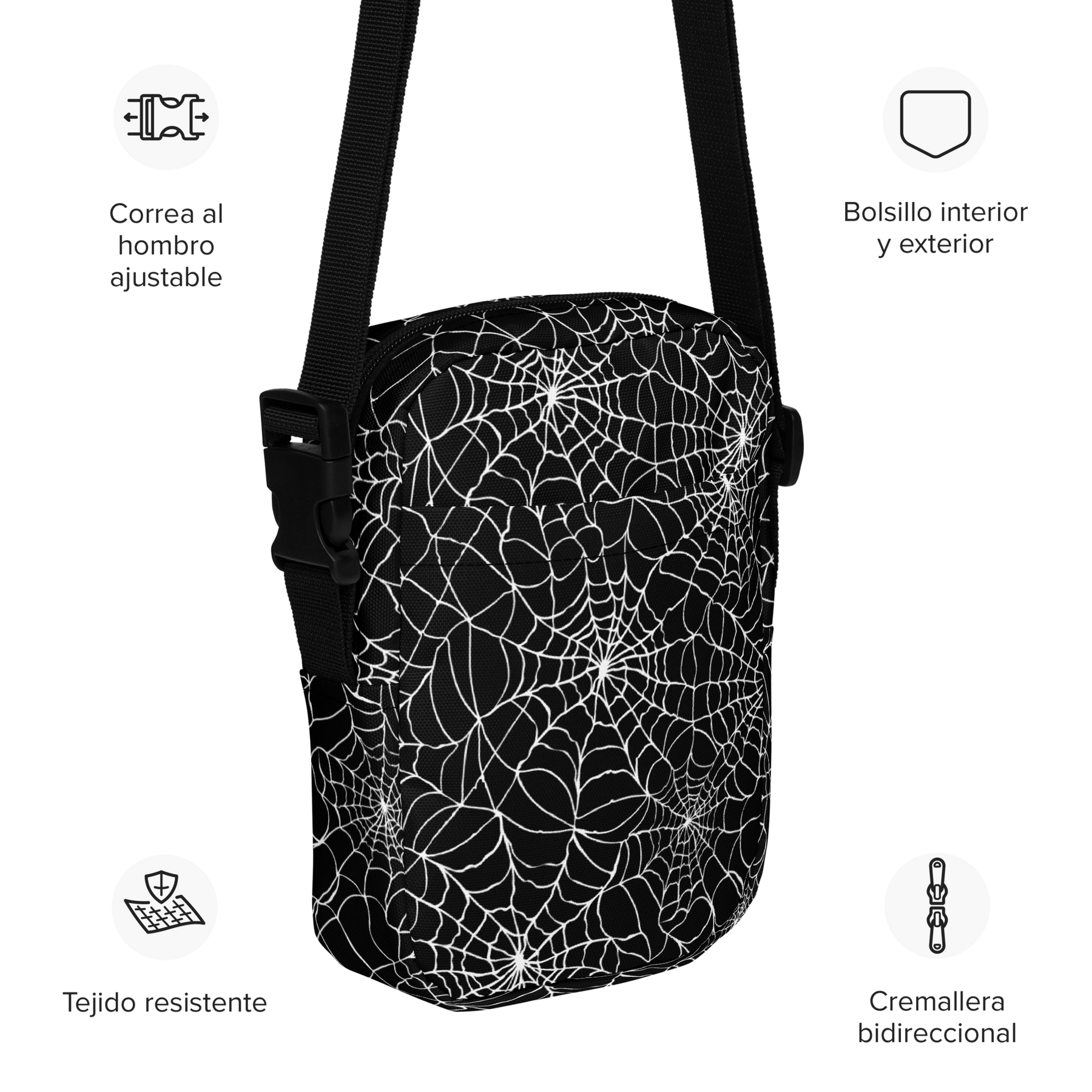 Wicked Web Weave Crossbody Bag - Goth Cloth Co.7283626_19256