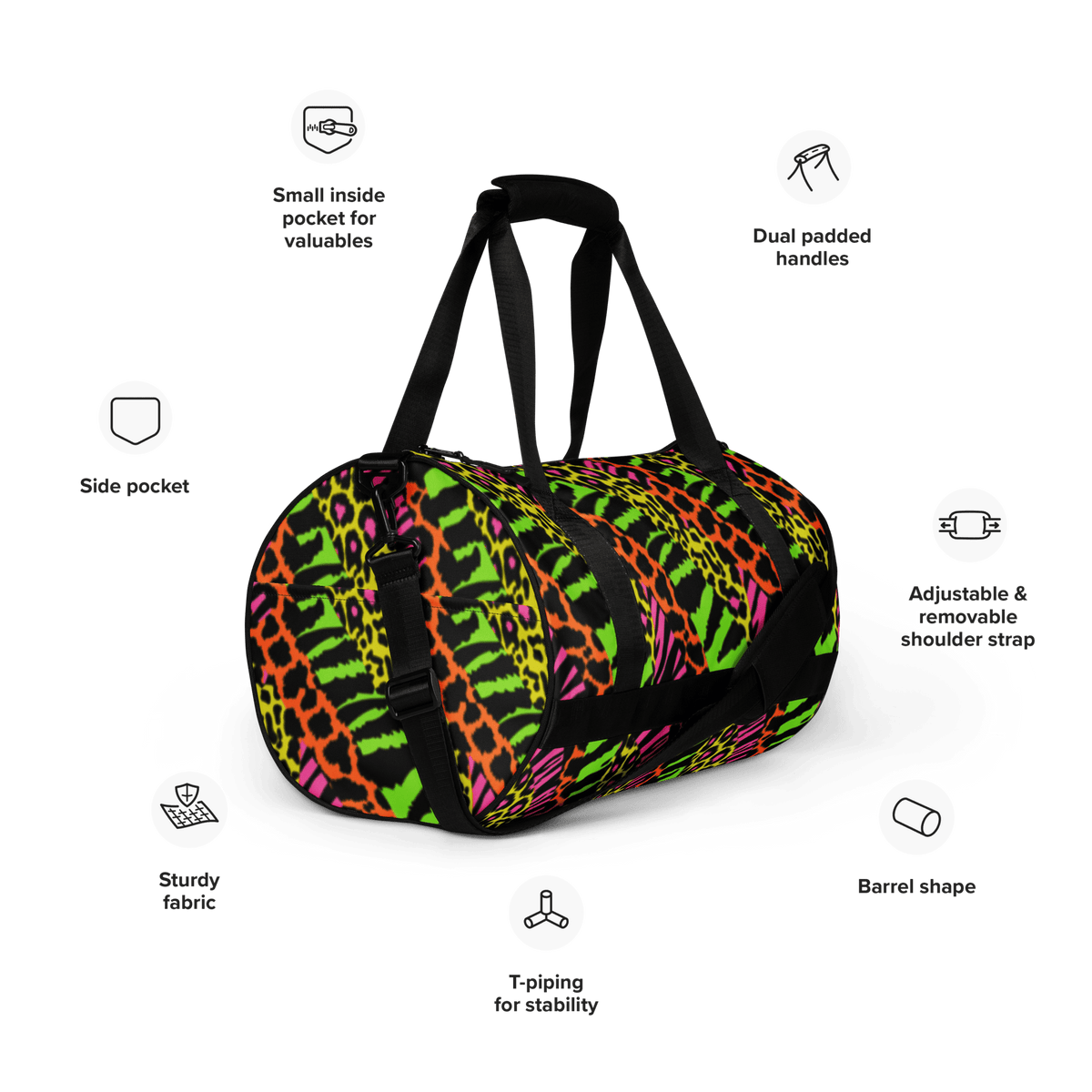 Wild Thing Duffle Bag - Goth Cloth Co.gymwear1169156_15155